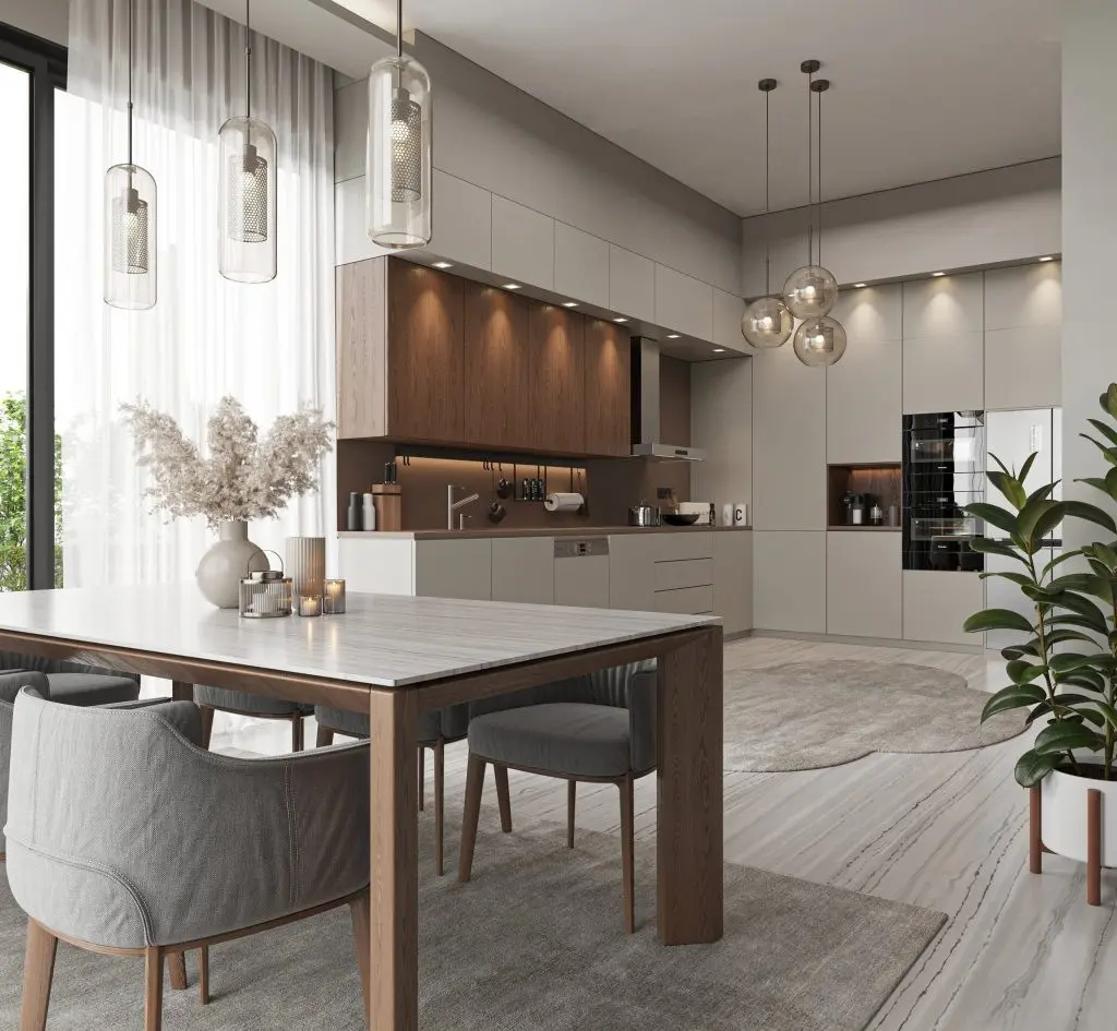 Fitted kitchen